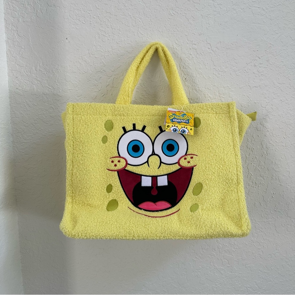 SpongeBob SquarePants Yellow Tote Bag